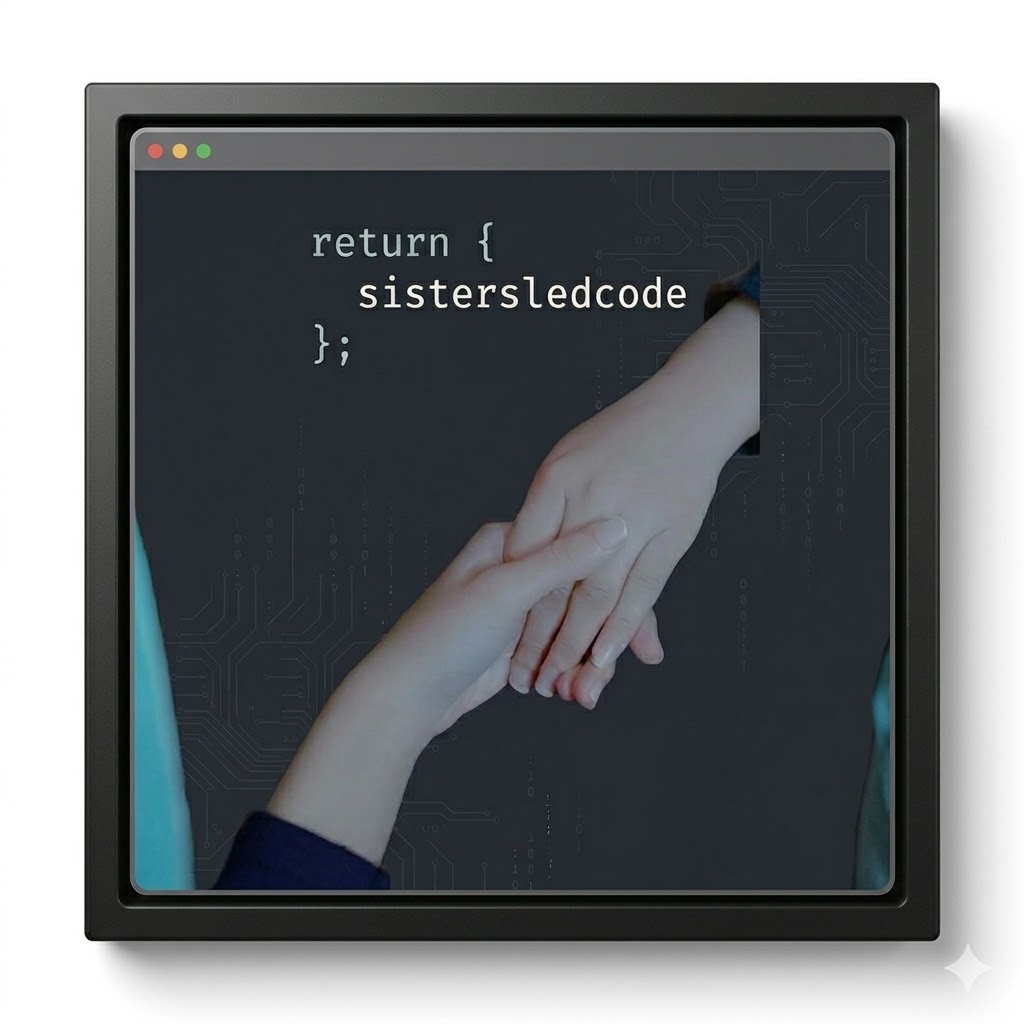 SistersLedCode team collaborating